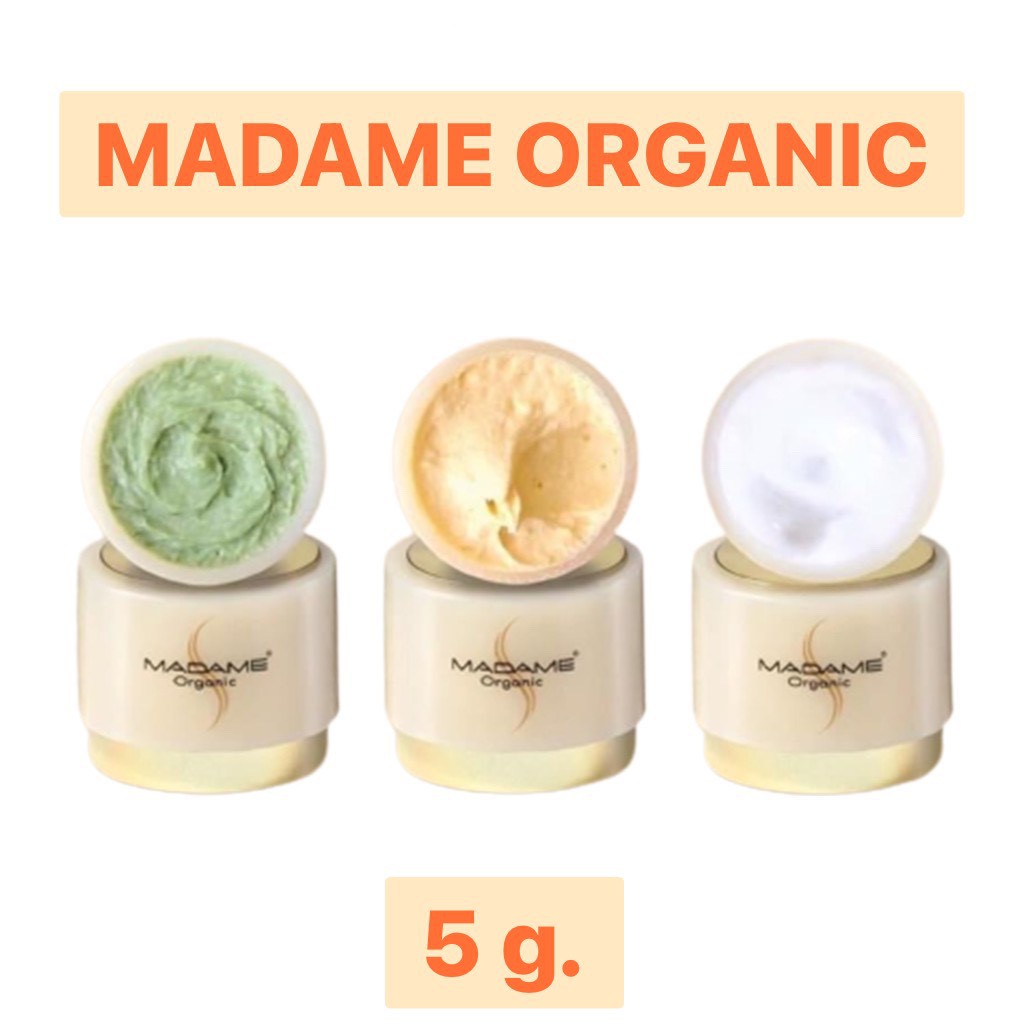 รูปภาพสินค้าแรกของครีมมาดาม ครีมมาดามออแกนิค มาดามออร์แกนิก ขนาด 5 กรัม Madame Organic