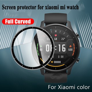 สินค้า ฟิล์ม xiaomi Mi Watch ตัวป้องกันหน้าจอสำหรับ xiaomi mi watch ฟิล์มกันรอยหน้าจอทรงโค้ง for xiaomi mi watch