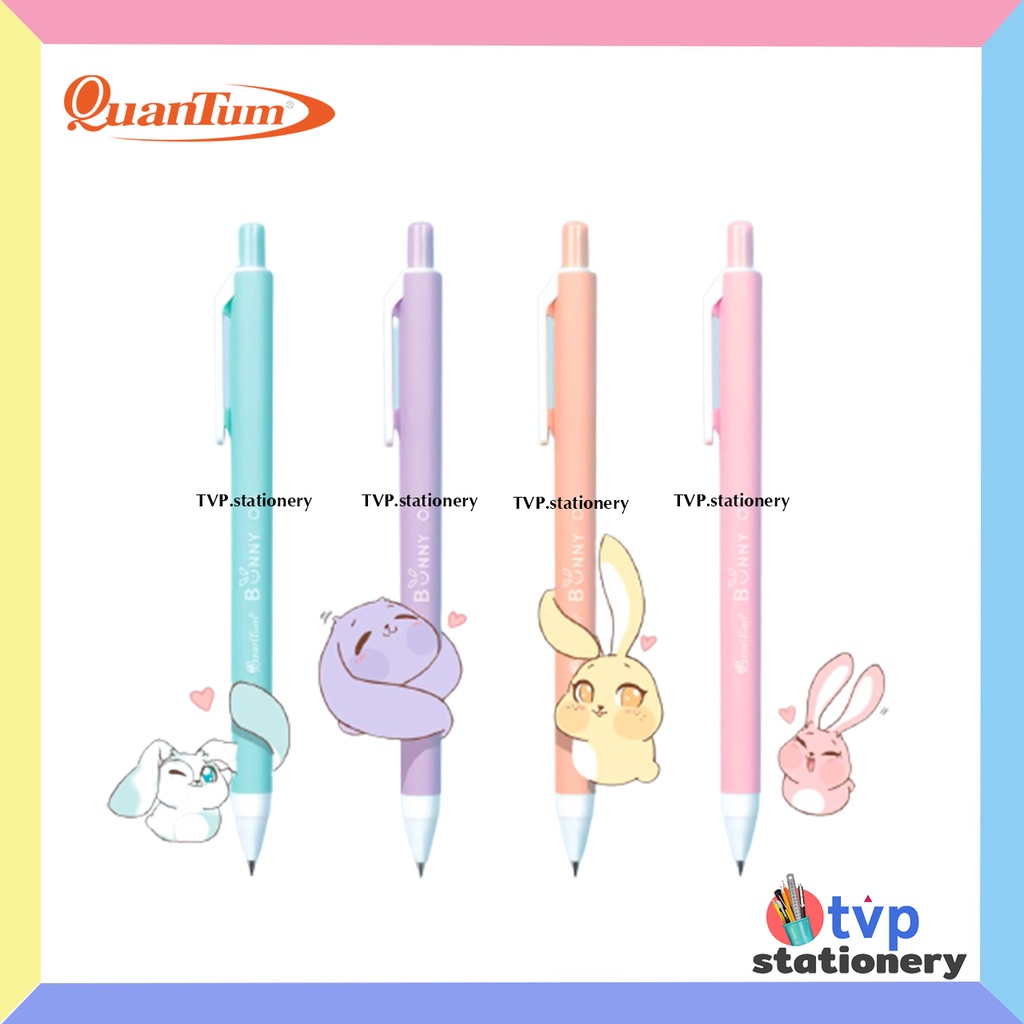 ภาพหน้าปกสินค้าQuantum ปากกาหมึกเจล รุ่น Bunny บันนี่ หมึกเจลสี 0.5m (จำนวน 1 ด้าม) จากร้าน tvp.stationery บน Shopee