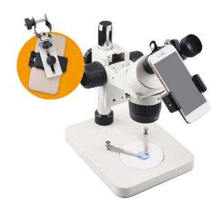 ภาพหน้าปกสินค้าUniversal Mobile Phone Adapter Clip Bracket Holder Mount Microscope Telescope ที่เกี่ยวข้อง