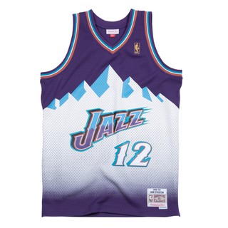 Mitchell and Ness เสื้อ Swingman JOHN STOCKTON UTAH JAZZ 1996-97 M&amp;N HWC SWINGMAN