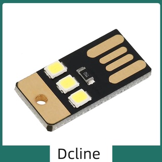 Dcline ไฟฉาย LED ขนาดเล็ก ประหยัดพลังงาน ชาร์จ USB สําหรับตั้งแคมป์