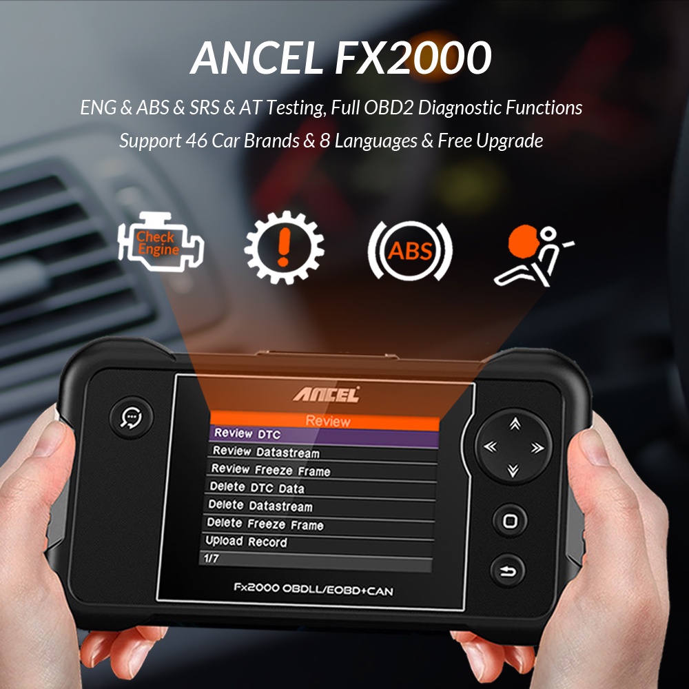 ANCEL FX2000 JOBD/OBDII/EOBD Car Scanner Obd2 Scanner Odb2 Car ...