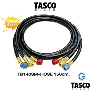 สินค้า TASCO  สายชาร์จน้ำยา™ TB140SM-HOSE Tasco Black  R32,R410A  5/16″ ยาว 150 cm