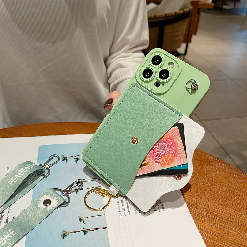เคสโทรศัพท์มือถือ-ลายดอกเดซี่-พร้อมช่องใส่บัตร-สําหรับ-case-xiaomi-11t-12t-11-12-13-lite-poco-m5-f5-x3-f4-m3-m4-f3-nfc-redmi-13t-11a-12c-5-plus-4a-5a-6a-7a-9a-9c-9t-10c-10a-note-4-4x-12-5-7-8-9-9s-10s
