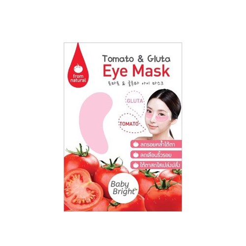 baby-bright-tomato-amp-gluta-eye-mask-แผ่นมาส์กใต้ตา-1-pair