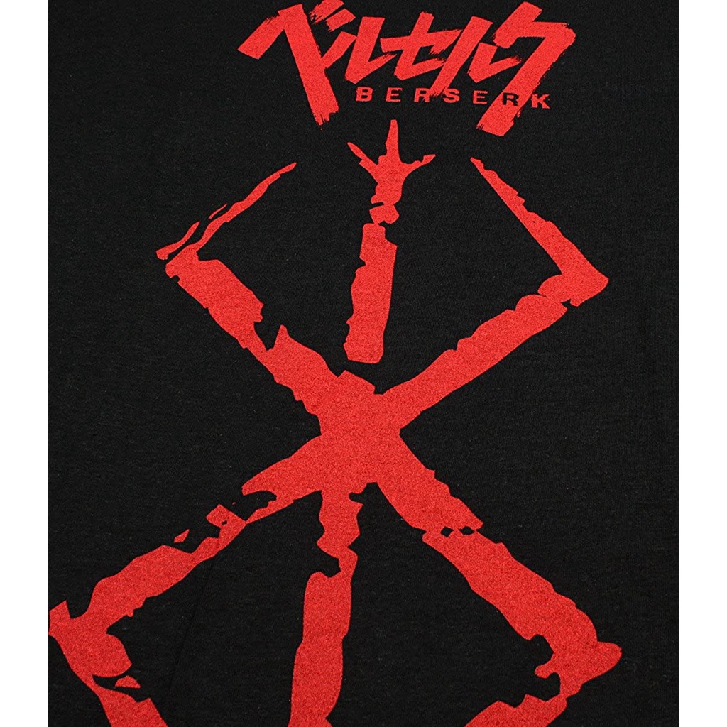 เบอร์เซิร์ก-berserk-brand-of-sacrifice-graphic-t-shirt-red-brushed-storyline-manga-action-anime-shirt-black-tee-เสื้อ