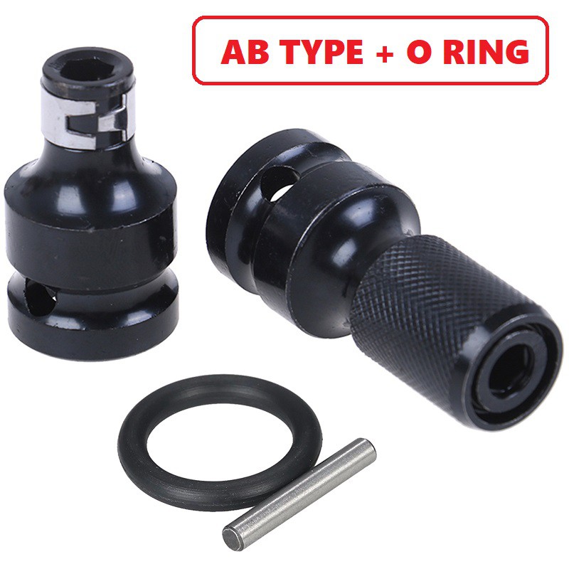 1/2รุ ่ น 1/4รุ ่ น Hex Shank Adapter Quick Release Impact Driver ประแจ ...