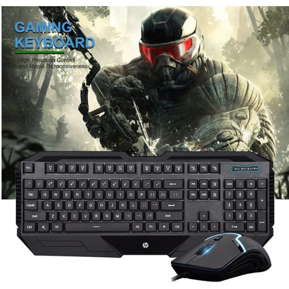 HP GK1000 Gaming Keyboard and Mouse Shopee Thailand