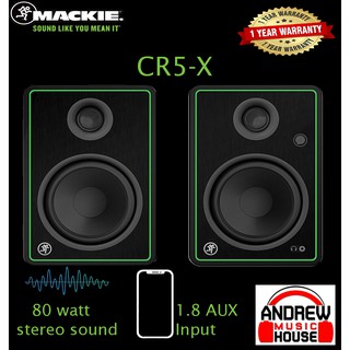 Mackie CR5-X Creative Reference Multimedia Monitor ลำโพงสำหรับงานสตูดิโอ รับประกันศูนย์ไทย 1 ปี