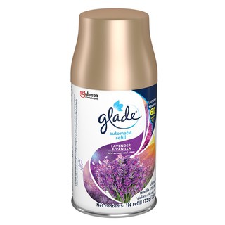 Air freshener REFILL AUTO AIR FRESHENER SPRAY GLADE LAVENDER VANILLA Air freshener desiccant Home use น้ำหอมปรับอากาศ รี