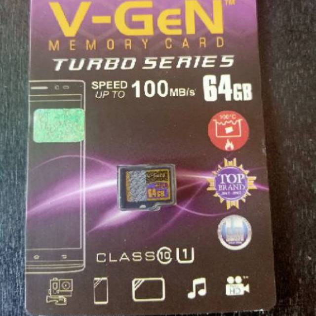 V-gen Turbo Memory 64GB (คลาส 10) | Shopee Thailand