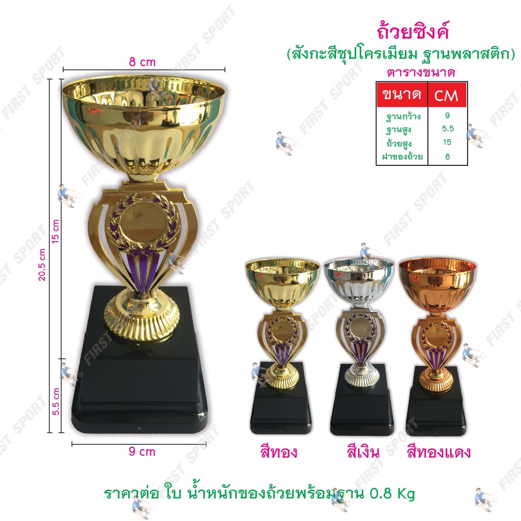 ถ้วยรางวัล-ซิงค์-รับปริญญา-รุ่น-2841-ของแท้