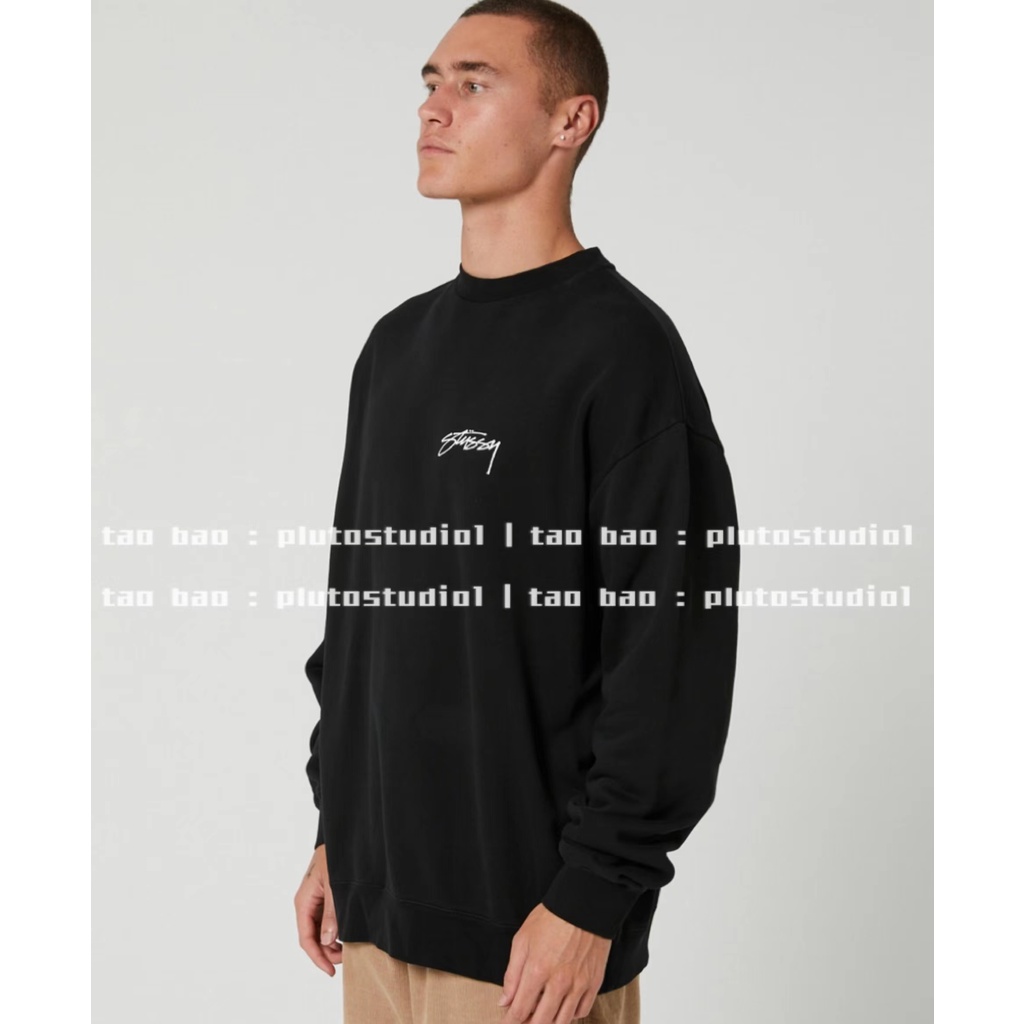sty-เสื้อกันหนาวลําลอง-คอกลม-พิมพ์ลายตัวอักษร-ทรงหลวม-สําหรับผู้ชาย-และผู้หญิง