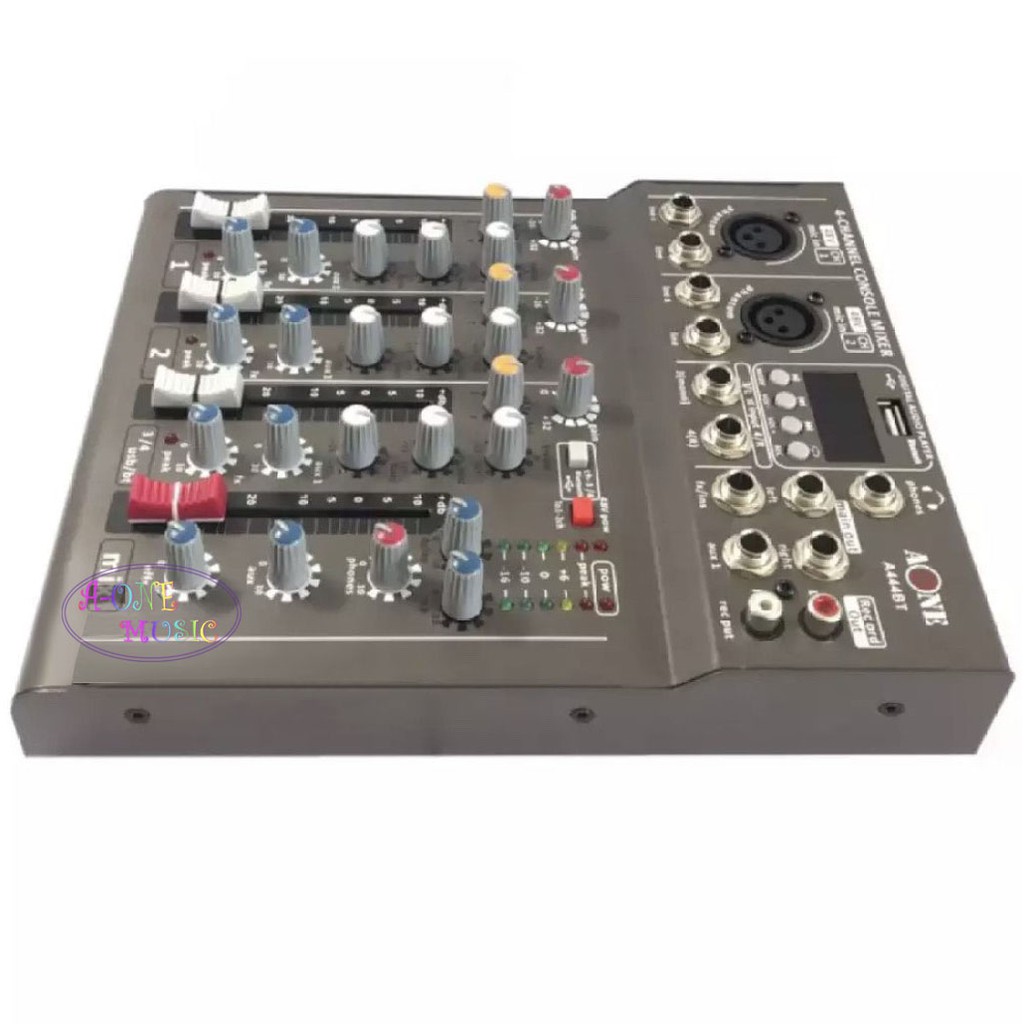 มิกเซอร์-4ช่อง-live-mixing-studio-audio-sound-mixer-console-usb-ฺbluetooth-รุ่น-a-444bt-รุ่นใหม่ล่าสุด