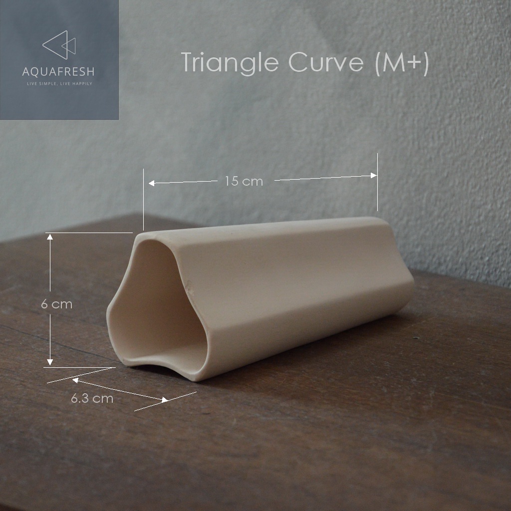 [Aquafresh] Triangle Curve (M+) ถ้ำปลา ถ้ำเพาะปลาซัคเกอร์สวยงาม สำหรับ ...