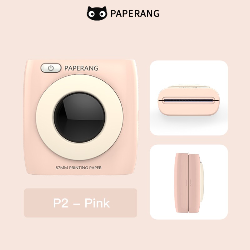 paperang-peripage-paperang-p2-เครื่องปริ้นพกพาแม่ค้าออนไลน์-รุ่นใหม่300dpi-เครื่องปริ้นไร้หมึก-ปริ้นสติกเกอร์-ที่อยู่