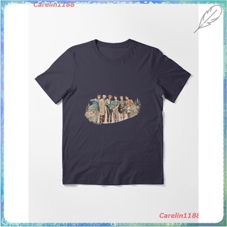 2022 kpop Xdinary Heroes Essential T-Shirt เสื้อยืด ดพิมพ์ลาย ดผ้าเด้ง คอกลม cotton ความนิยม discount Unisex