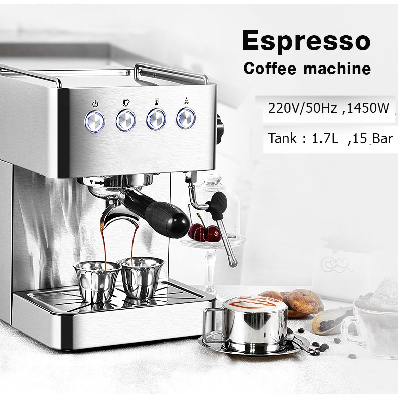 เครื่องชงกาแฟเอสเปรสโซ่-15บาร์-1450w