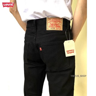 ภาพขนาดย่อสินค้ากางเกงยีนส์Levis 501 ผ้ายืด สีดำ (Slim Fit)ขากระบอกเล็ก กางเกงใส่ทำงาน กางเกงใส่เที่ยว