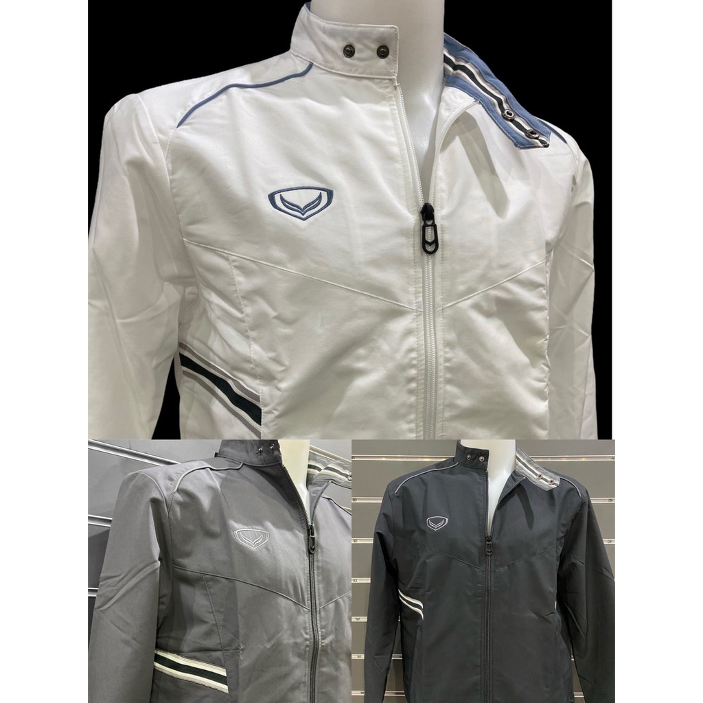 ภาพสินค้า02-613 แกรนด์สปอร์ตเสื้อแจ็คเก็ต สีดำและเทาหญิงและขาว จากร้าน phsportonline บน Shopee ภาพที่ 5