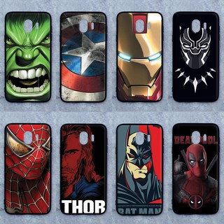 เคส Samsung J4 ลายฮีโร่ ขอบนิ่มหลังแข็ง เคสมือถือ เคสโทรศัพท์ Caseเคส TPU ขอบนิ่มหลังแข็ง ไม่ขูดตัวเครื่อง ไม่กัดขอบช่ว