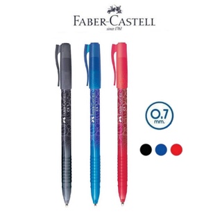 ปากกา ปากกาลูกลื่น (หมึกกันน้ำ) เฟเบอร์-คาสเทล Faber-Castell CX ลายเส้น 0.7 (1ด้าม) เครื่องเขียน