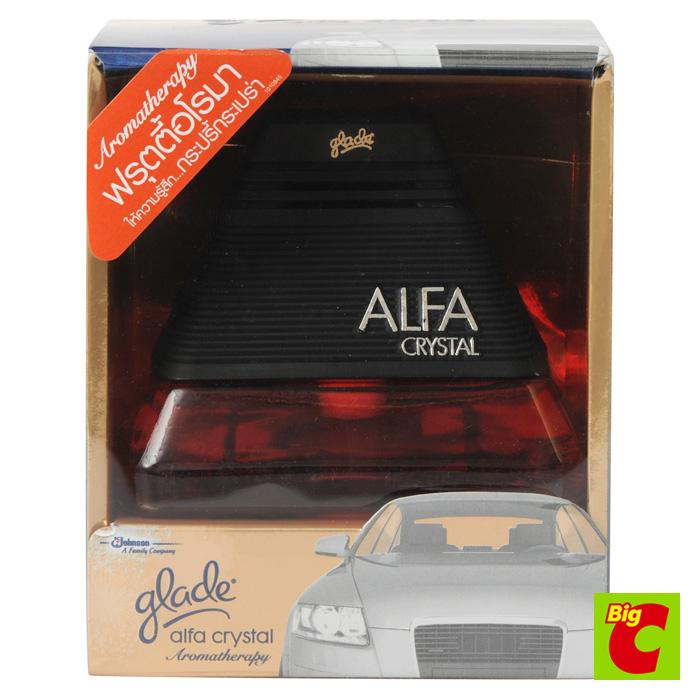 เกลด-อัลฟา-คริสตัล-ผลิตภัณฑ์ปรับอากาศในรถยนต์-กลิ่นฟรุตตี้อโรมา-90-มล