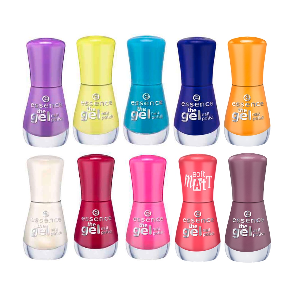Essence The Gel Nail Polish Nagellack - Farbe 85 Wild And Free, 8ml Mit Gel-Optik