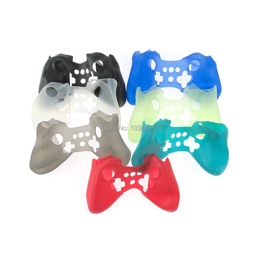 ภาพหน้าปกสินค้าFull Body Protector Soft Silicone Skin Case Cover For Nintendo For Wii U Pro Controller Wireless Gamepad จากร้าน nslikey.th บน Shopee