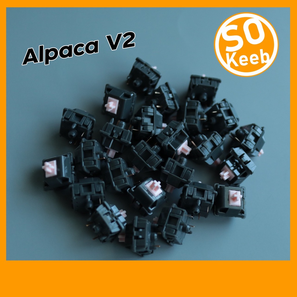 ภาพสินค้าAlpaca V2 Switch (Linear) 10 ชิ้น Mechanical Keyboard Switch จากร้าน so_keeb บน Shopee ภาพที่ 2