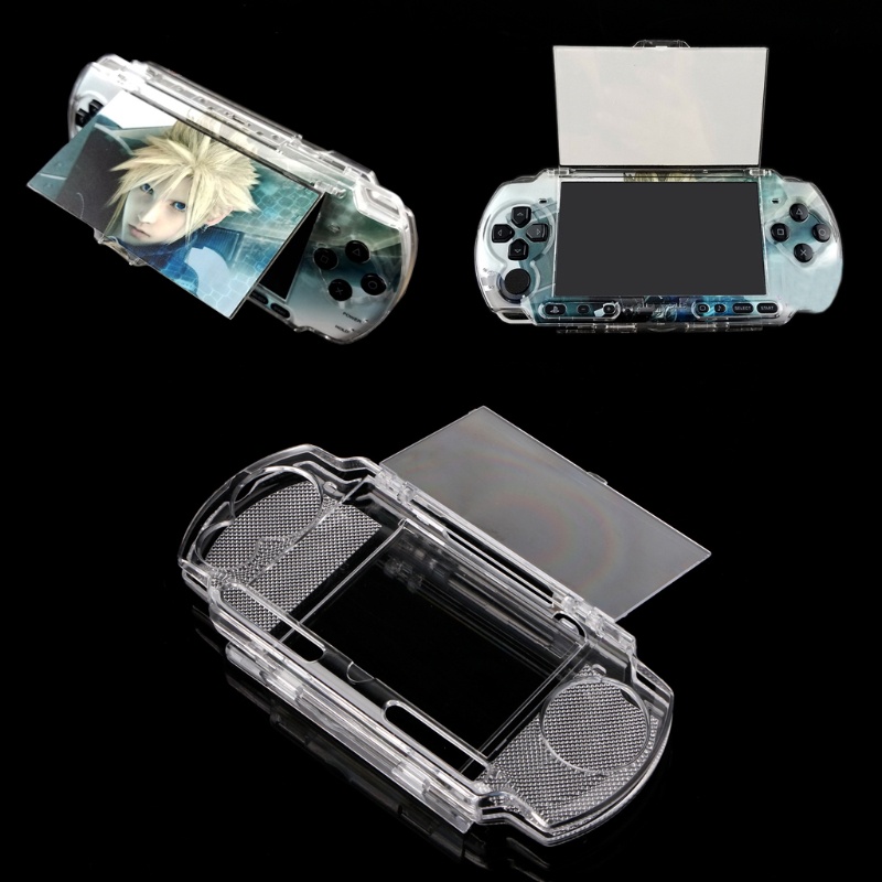 ภาพหน้าปกสินค้าGODD Crystal Protective Hard Carry Cover Case Protector for Playstation PSP 2000 3000 จากร้าน goddamnda.th บน Shopee