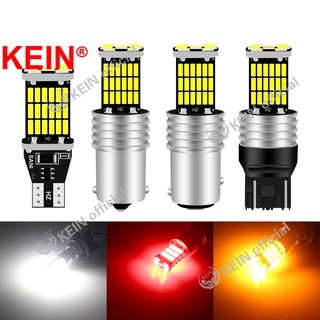 Kein ไฟเบรคท้ายรถยนต์ 45SMD 4014 LED T15 T20 7440 T25 1156 Ba15S P21W W W16W W21 / 5 W 3156 3157