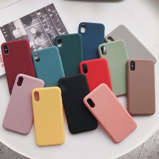 🍑 จัดส่งจากไทย 🍑Case I Phone สีพื้น B