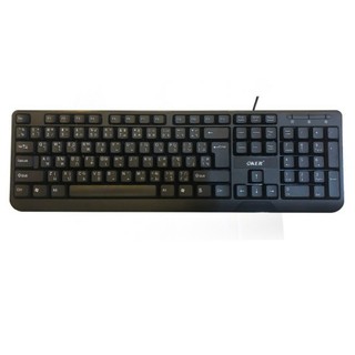 ภาพขนาดย่อของภาพหน้าปกสินค้าOKER KB-318 Keyboard คีย์บอร์ด USB (สินค้ามีพร้อมส่ง) จากร้าน tukdeeshop.99 บน Shopee