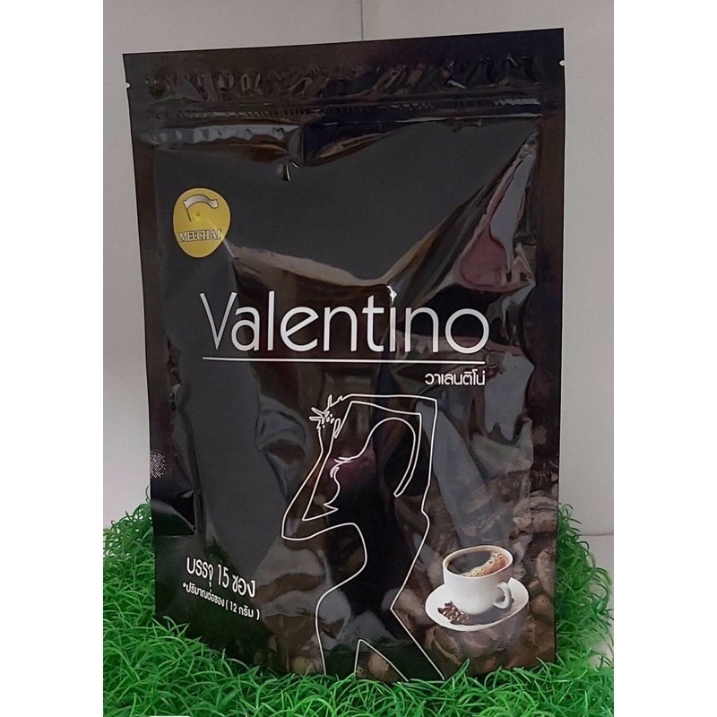 ภาพหน้าปกสินค้าValentino Coffee กาแฟวาเลนติโน่ กาแฟดำ (1ถุง 15 ซอง) จากร้าน moneypaopao บน Shopee