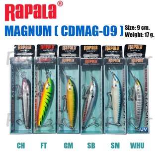 RAPALA MAGNUM เหยื่อปลอม เหยี่อตกปลา เหยื่อ รุ่น CDMAG-09 ขนาด 9 cm