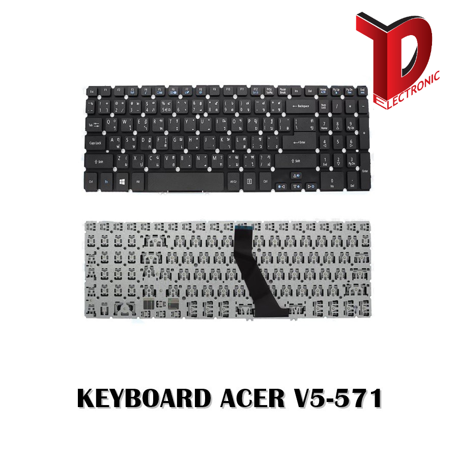 Bàn Phím Dùng Cho Acer V5 531,V5 551,V5 571,Timeline Ultra M3 - Foto 7