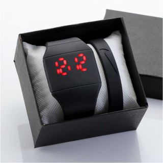 ภาพขนาดย่อของภาพหน้าปกสินค้าAMELIA AW216 นาฬิกาข้อมือผู้หญิง นาฬิกา สปอร์ต นาฬิกาผู้ชาย นาฬิกาข้อมือ นาฬิกาดิจิตอล LED Watch สายซิลิโคน พร้อมส่ง จากร้าน amelia_sp บน Shopee