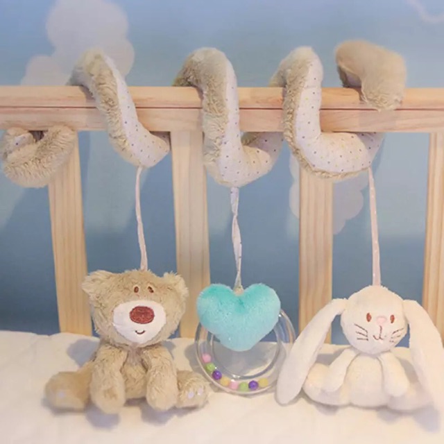 ลาลาบาย-ตุ๊กตาหมี-กระต่าย-แขวนเตียง-รถเข็น-เด็ก-ทารก-กล่อม-ตุ๊กตาทารก-เบบี๋-ของขวัญแรกเกิด