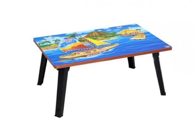 โต๊ะทำงานแบบเป็นโต๊ะพับญี่ปุ่น-ขาพลาสติก-ลายวิว