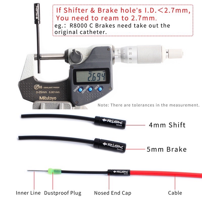 ตัวปิดปลอกสายเกียร์-cnc-สายเบรค-สายเกียร์-จักรยาน-ปลอกเกียร์-ปลอกเบรค-ปลอก-สาย-เบรก-เบรค-เกียร์-สายเบรก-เกีย-รถจักรยาน