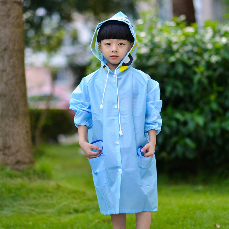 ภาพสินค้าพร้อมส่งในไทย  เสื้อกันฝน เสื้อกันฝนเด็ก ชุดกันฝน คลุมฝน อ่านก่อนนะคะ จากร้าน xietong789 บน Shopee ภาพที่ 5