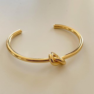 [วันนี้ ! ใส่โค้ด FBSMAY15DD13 ลด 15%]A.piece [18K gold plated] กำไล Tie bracelet (214)