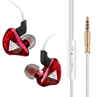 QKZ CK5 In-Ear Sport หูฟังไฮไฟสเตอริโอเสียงรบกวนยกเลิกสำหรับการทำงาน