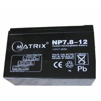 MATRIX Battery UPS 12v 7.8ah | Shopee Thailand