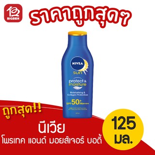 นีเวีย โพรเทค แอนด์ มอยส์เจอร์ บอดี้ ครีมกันแดด SPF50+ PA+++ 125 มล.