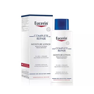 🔥หมดอายุ07/23 แท้100% ฉลากไทย Eucerin COMPLETE REPAIR MOISTURE LOTION 250 ml สำหรับผิวแห้งมาก เป็นขุย ลดอาการคัน