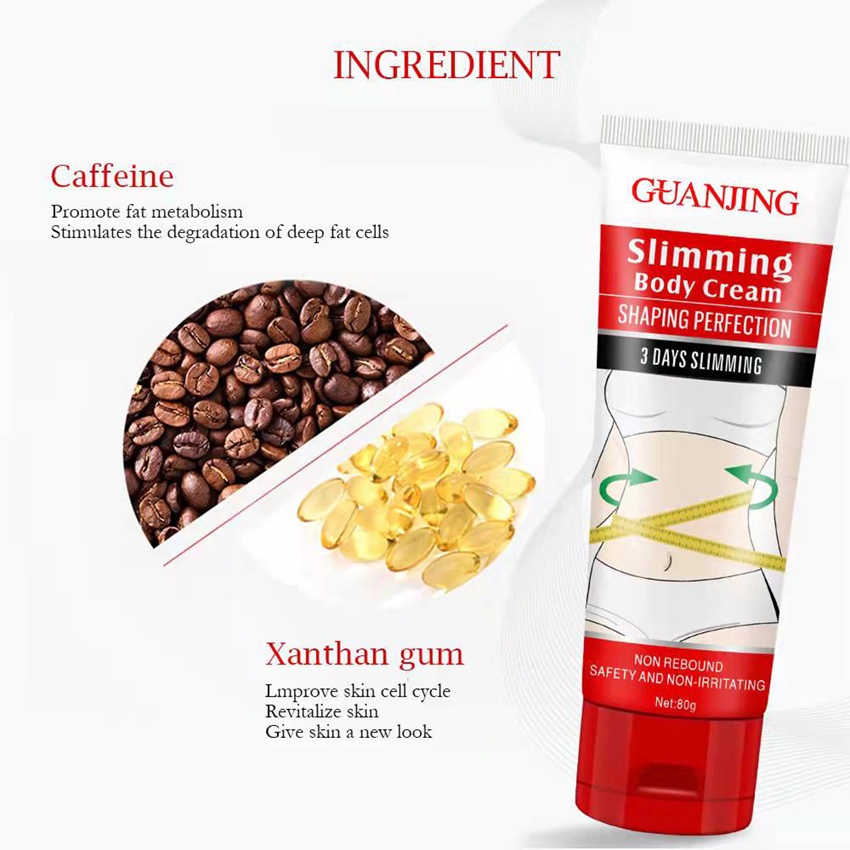 ส่งจากไทย-guanjing-ครีมกระชับสัดส่วนการเผาผลาญไขมันครีมให้ความชุ่มชื้น-slimming-body-creem-80g