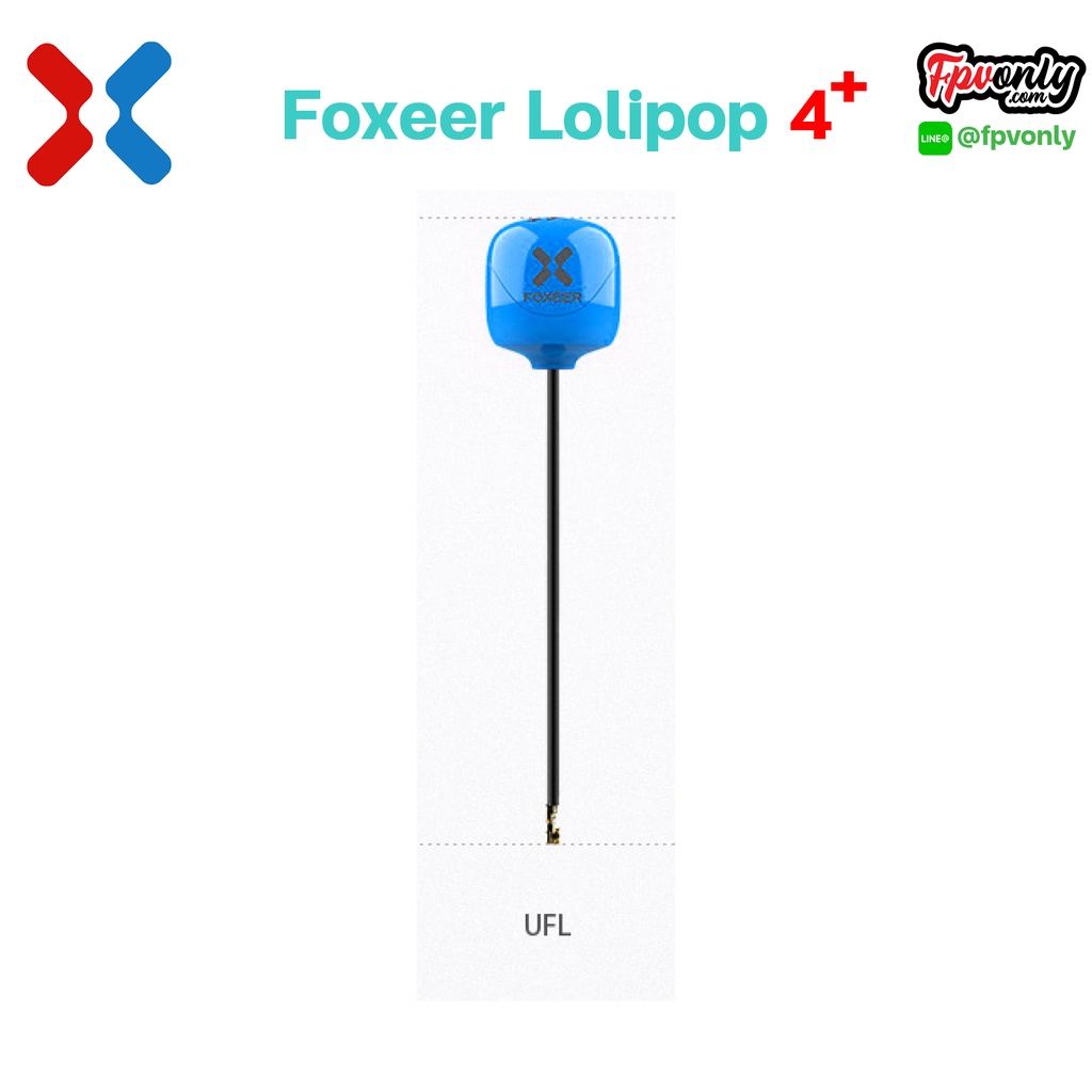 ภาพสินค้าFoxeer Lollipop 4 Plus High Quality 5.8G 2.6dBi FPV Omni LDS Antenna จากร้าน fpvonly บน Shopee ภาพที่ 5
